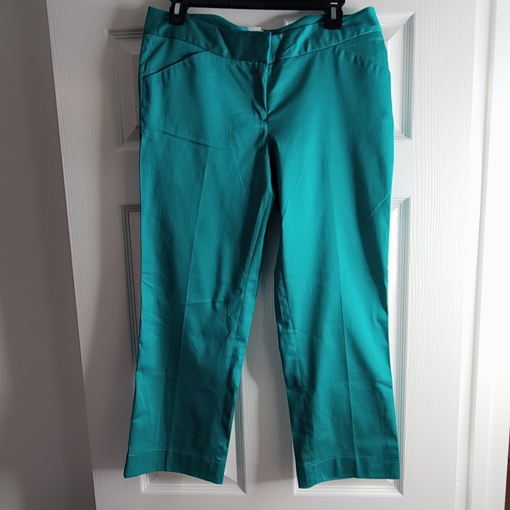 Laundry by Shelli Segal Turquoise Trousers